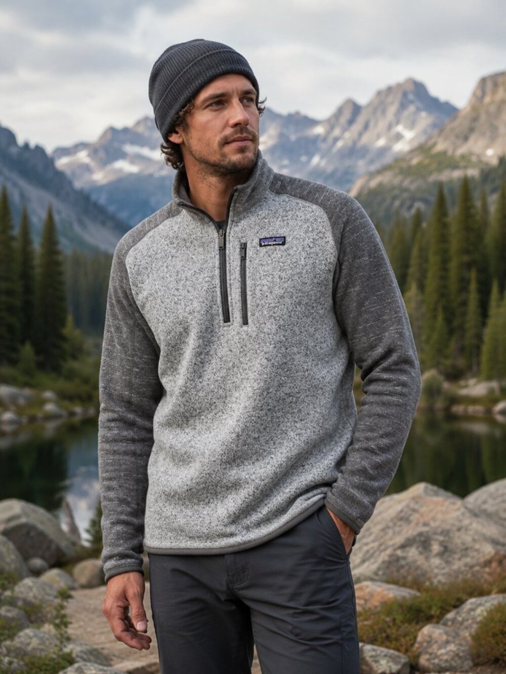Patagonia Men's Better Sweater 1/4 Zip Pullover Sz S
